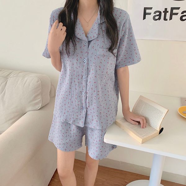 women's sleepwear women gym cherry print pyjama summer loose korean pajama sleep +shorts kawaii lingerie loungewear butto, Black;red
women's sleepwear women gym cherry print pyjama summer loose korean pajama sleep +shorts kawaii lingerie loungewear butto, Black;red