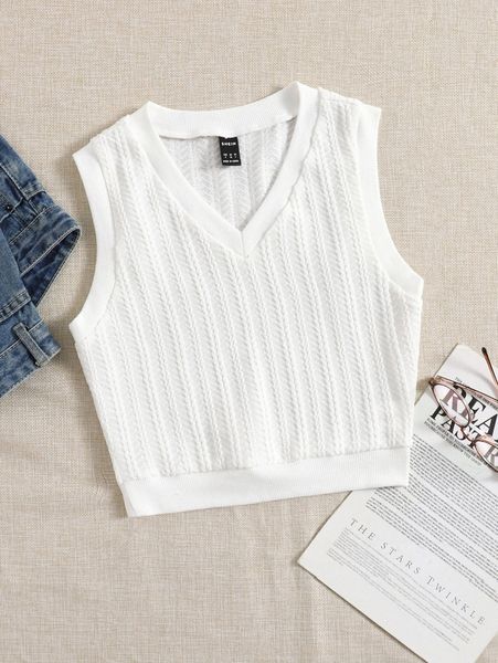 solid textured tank n7xo#, White 
solid textured tank n7xo#, White