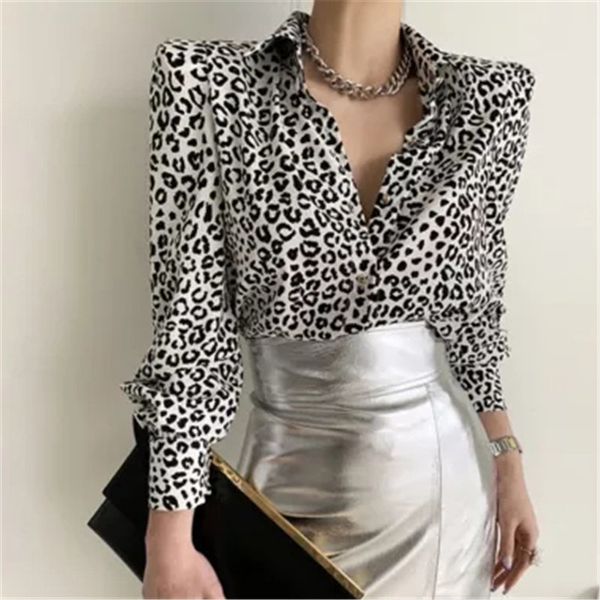 leopard femme animal printed chic 2021 lapel new arrival ol vintage prom retro all match office lady shirts ovk6, White
leopard femme animal printed chic 2021 lapel new arrival ol vintage prom retro all match office lady shirts ovk6, White