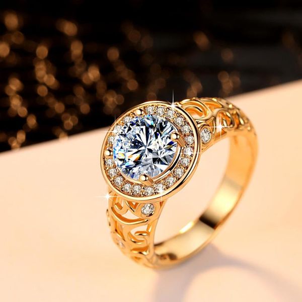 wedding rings luxury female white crystal thin ring charm gold color for women promise round zircon stone engagement, Slivery;golden
wedding rings luxury female white crystal thin ring charm gold color for women promise round zircon stone engagement, Slivery;golden