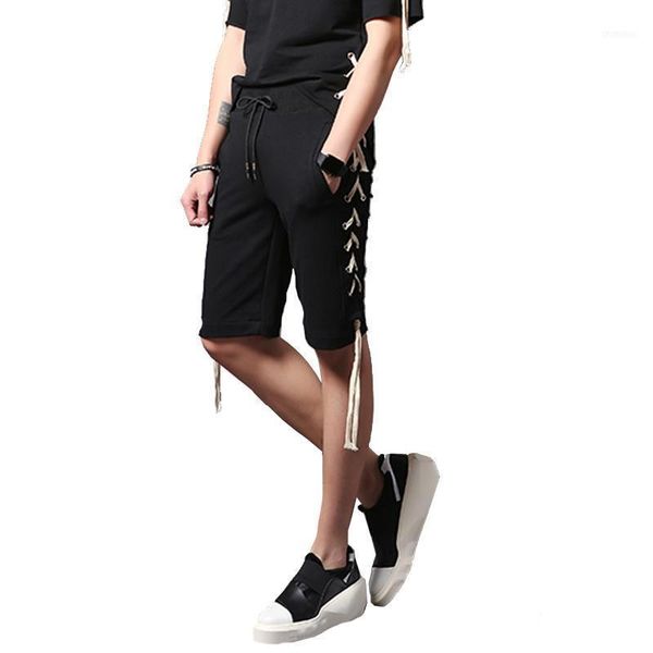 men lacing ribbons vintage hip hop punk shorts nightclub dj singer stage costume harajuku casual short pants bermuda mascula1, White;black
men lacing ribbons vintage hip hop punk shorts nightclub dj singer stage costume harajuku casual short pants bermuda mascula1, White;black
