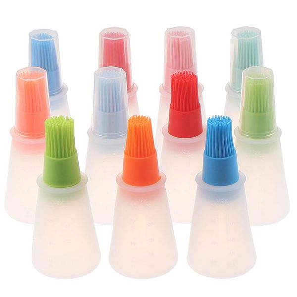 1 pcs portable silicone oil bottle with brush grill oil brushes liquid pastry kitchen baking bbq tool kitchen tools
1 pcs portable silicone oil bottle with brush grill oil brushes liquid pastry kitchen baking bbq tool kitchen tools