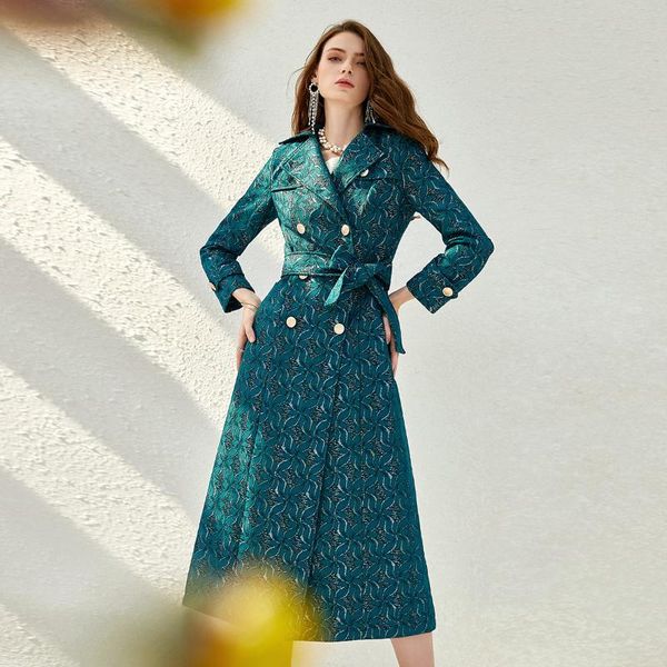 women's trench coats spring fall womens luxury glitters green black double breasted long coat , autumn woman slim office lady elegant, Tan;black
women's trench coats spring fall womens luxury glitters green black double breasted long coat , autumn woman slim office lady elegant, Tan;black