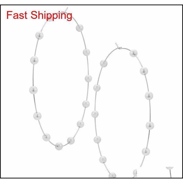 fashion women faux pearl beaded charm big hoop earrings sta qyldlx bdefashion, Golden;silver
fashion women faux pearl beaded charm big hoop earrings sta qyldlx bdefashion, Golden;silver