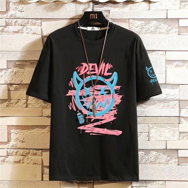 men's t-shirts kalilex spring and summer men t-shirt trend hip-hop streetwear japanese vitality neutral short sleeve cotton top, White;black
men's t-shirts kalilex spring and summer men t-shirt trend hip-hop streetwear japanese vitality neutral short sleeve cotton top, White;black