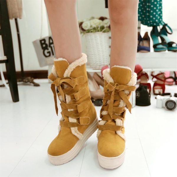 boots dilalula women winter warm fur shoes woman lace up thick platform black red yellow mid-calf snow large size 34-43
boots dilalula women winter warm fur shoes woman lace up thick platform black red yellow mid-calf snow large size 34-43