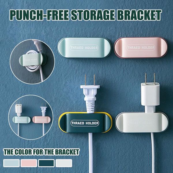 4pcs wall mounted bracket accessory bracket punching plug storage rack protable plug storage brackets
4pcs wall mounted bracket accessory bracket punching plug storage rack protable plug storage brackets