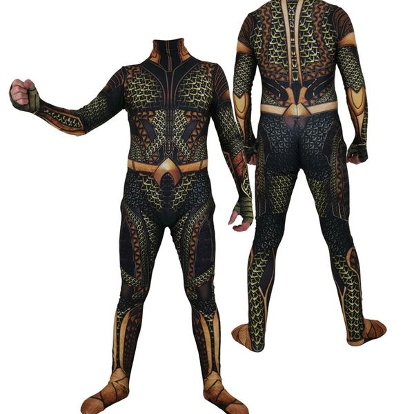 aquaman dc cosplay bodysuit for diving man, Gray 
aquaman dc cosplay bodysuit for diving man, Gray