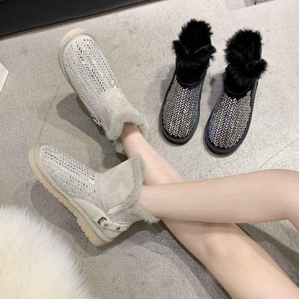 boots ins fashion crystal woman snow keep warm thick plush winter shoes non slip platform waterproof botas altas mujer, Black
boots ins fashion crystal woman snow keep warm thick plush winter shoes non slip platform waterproof botas altas mujer, Black