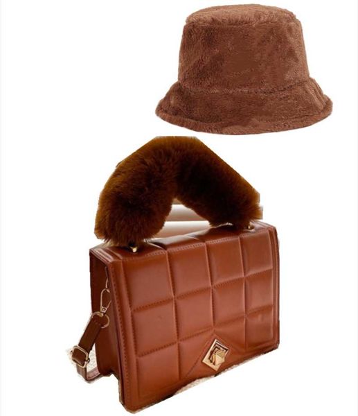 shoulder bags winter bag and hat set female plush autumn handbags for women soft warm fur tote purse lady
shoulder bags winter bag and hat set female plush autumn handbags for women soft warm fur tote purse lady