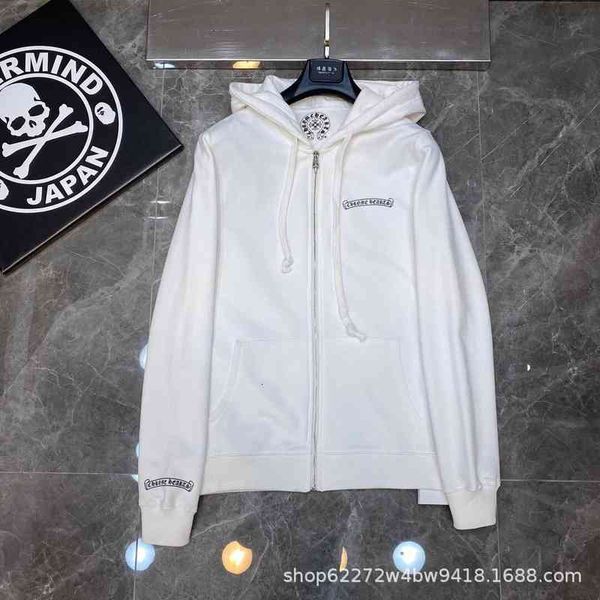 fashion designer luxury hoodie 2022 autumn winter street tide ch crowe's heart cross leisure hip hop high zipper cardigan sweater, Black
fashion designer luxury hoodie 2022 autumn winter street tide ch crowe's heart cross leisure hip hop high zipper cardigan sweater, Black