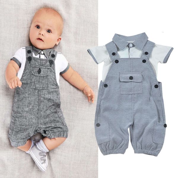 summer children's fashion boys' gentleman stand collar short sleeve grey suspenders suit, Blue
summer children's fashion boys' gentleman stand collar short sleeve grey suspenders suit, Blue