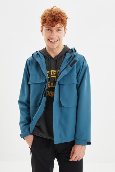men's jackets trendyol male hooded double flap pockets slim coats tmnaw22mo0181, Black;brown
men's jackets trendyol male hooded double flap pockets slim coats tmnaw22mo0181, Black;brown