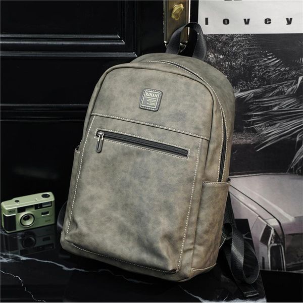 backpack xiao.p fashion men's pu leather simple large capacity leisure travel computer bag
backpack xiao.p fashion men's pu leather simple large capacity leisure travel computer bag