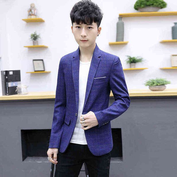 luxury men's suits blazers men's casual korean version handsome slim fit lattice small suit men's coat single wtern trend, White;black
luxury men's suits blazers men's casual korean version handsome slim fit lattice small suit men's coat single wtern trend, White;black