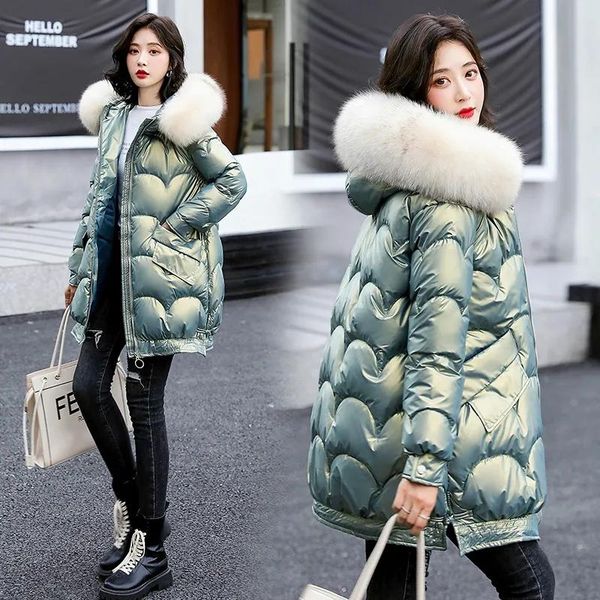 women's down & parkas women winter jacket 2021 fashion fur collar hooded thick warm casual female long snow wear coat outwear, Black
women's down & parkas women winter jacket 2021 fashion fur collar hooded thick warm casual female long snow wear coat outwear, Black