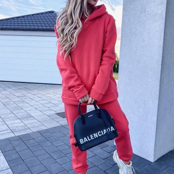 women's two piece pants casual women solid fleece set oversized hoodie and high waist trouser tracksuits 2021 autumn winter female spor, White
women's two piece pants casual women solid fleece set oversized hoodie and high waist trouser tracksuits 2021 autumn winter female spor, White
