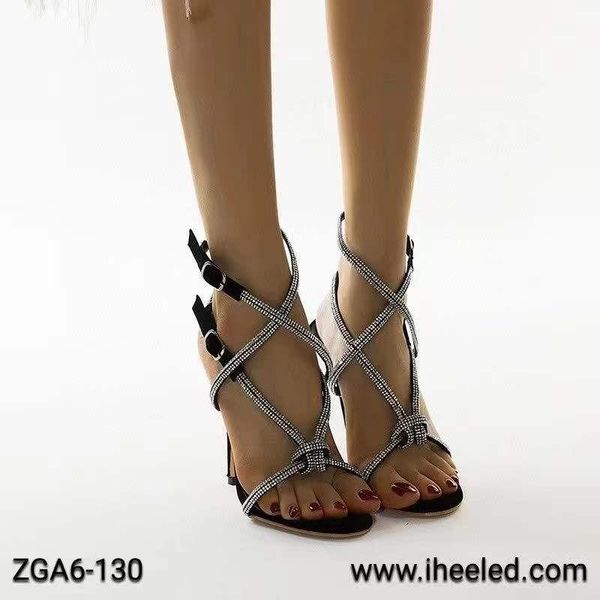 dress shoes crystal ladies heeled sandals fashion cross strappy rhinestone summer gladiator women high heels, Black
dress shoes crystal ladies heeled sandals fashion cross strappy rhinestone summer gladiator women high heels, Black