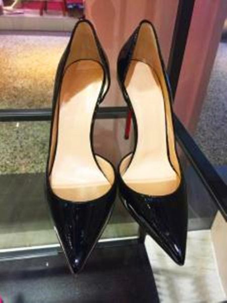 dress shoes luxury women designers side kate pumps wedding bling extreme high heels ladies, Black
dress shoes luxury women designers side kate pumps wedding bling extreme high heels ladies, Black