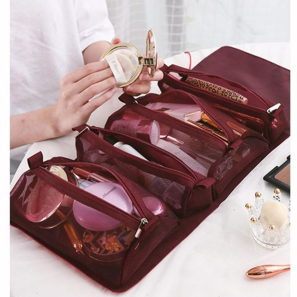 cosmetic bags & cases folds women's bag large capacity hanging toiletries wash travel storage detachable makeup case lady clutchs
cosmetic bags & cases folds women's bag large capacity hanging toiletries wash travel storage detachable makeup case lady clutchs