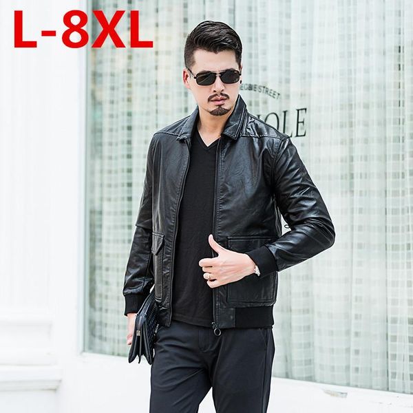 men's fur & faux plus size men leather jacket genuine real sheep goat skin brand black male bomber motorcycle biker man's coat aut
men's fur & faux plus size men leather jacket genuine real sheep goat skin brand black male bomber motorcycle biker man's coat aut