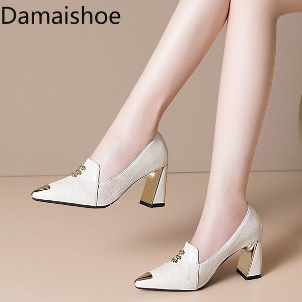 dress shoes 2021 single layer women genuine leather fashion high heel chunky anti-collision work, Black
dress shoes 2021 single layer women genuine leather fashion high heel chunky anti-collision work, Black
