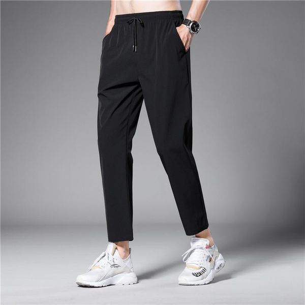 men's pants trousers 2021 summer thin section trend all-match flat mouth loose ice silk quick-drying casual sports nine-point, Black
men's pants trousers 2021 summer thin section trend all-match flat mouth loose ice silk quick-drying casual sports nine-point, Black