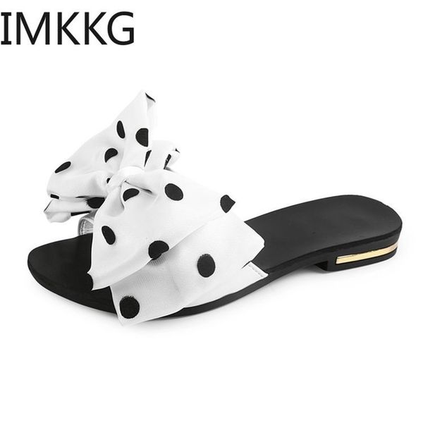 women's flat sandals bowtie slipper flats sandal open toe summer shoe women party beach female footwear s80021 210610, Black
women's flat sandals bowtie slipper flats sandal open toe summer shoe women party beach female footwear s80021 210610, Black