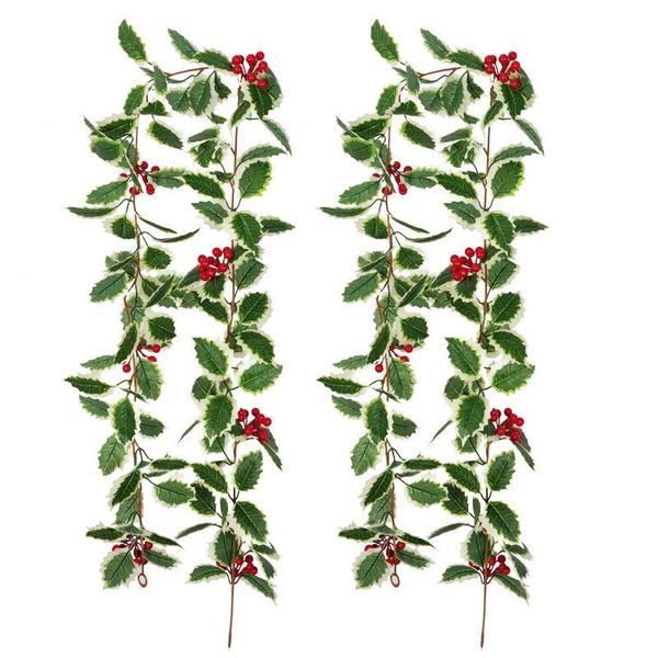 2pcs christmas red berry garland, artificial foliage greenery fireplace decor xmas decoration indoor/outdoor decorations
2pcs christmas red berry garland, artificial foliage greenery fireplace decor xmas decoration indoor/outdoor decorations