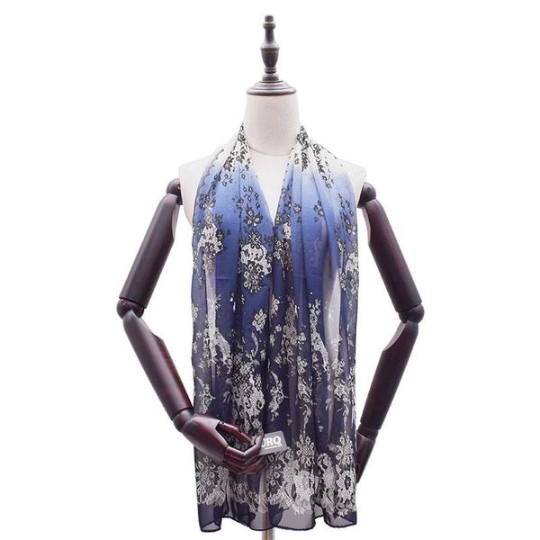 scarves design sell stylish women long soft silk chiffon scarfs chinese porcelain print wrap shawl p5a16781, Blue;gray
scarves design sell stylish women long soft silk chiffon scarfs chinese porcelain print wrap shawl p5a16781, Blue;gray