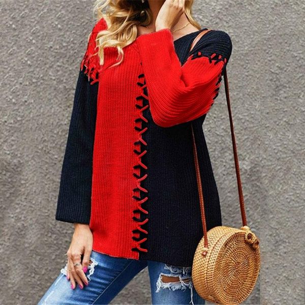 women's jackets winter womens sweaters long sleeve jumper blouse splicing sweater pullover plus size female autumn retro, Black;brown
women's jackets winter womens sweaters long sleeve jumper blouse splicing sweater pullover plus size female autumn retro, Black;brown