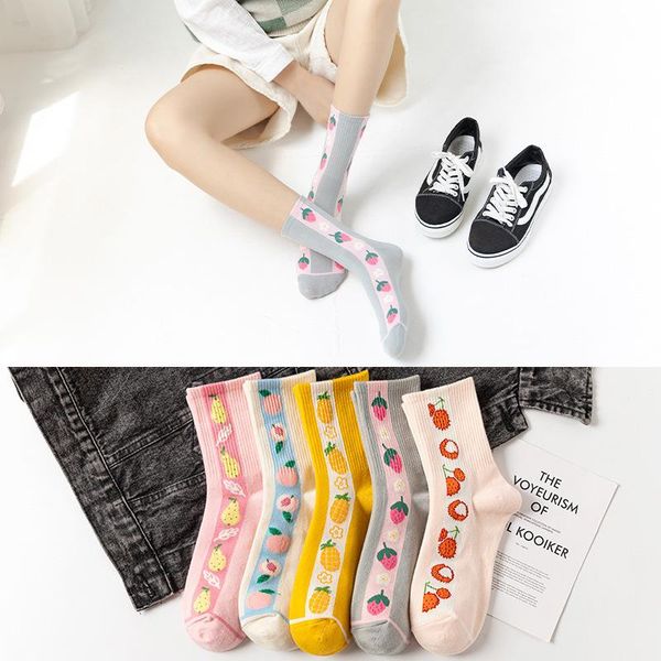 socks & hosiery japanese and korean fresh fruit small college style men women trend hip hop street skateboard, Black;white
socks & hosiery japanese and korean fresh fruit small college style men women trend hip hop street skateboard, Black;white