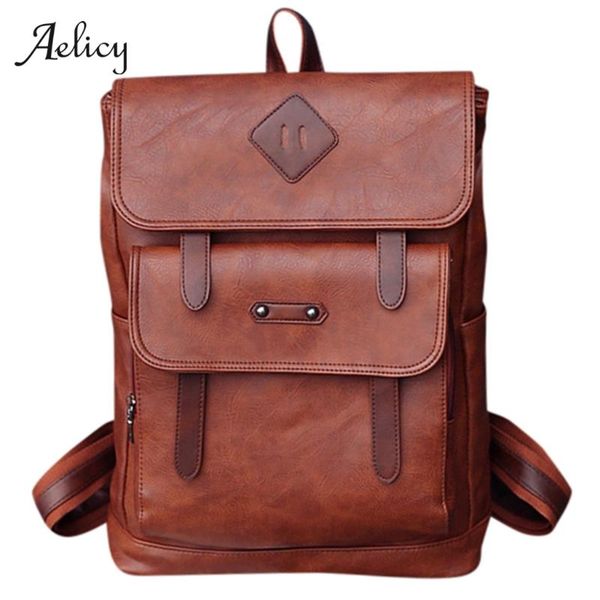 backpack aelicy leather men retro travel 15inch waterproof lapbookbag mochila hombre
backpack aelicy leather men retro travel 15inch waterproof lapbookbag mochila hombre