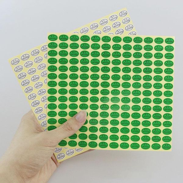 gift wrap wholesales 2700pcs/lot qc stickers lable paper passed label self adhensive oval white/green
gift wrap wholesales 2700pcs/lot qc stickers lable paper passed label self adhensive oval white/green