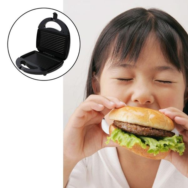 pans electric grill for steak hamburger bread oven breakfast machine white