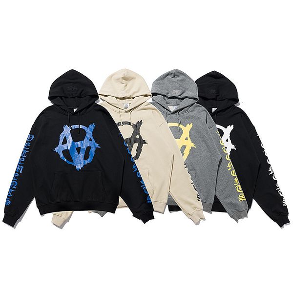 men's hoodies & sweatshirts 7 style vetements anarchy hoodie men women 1:1 sleeve gothic vetements oversized pullovers r6ls, Black
men's hoodies & sweatshirts 7 style vetements anarchy hoodie men women 1:1 sleeve gothic vetements oversized pullovers r6ls, Black