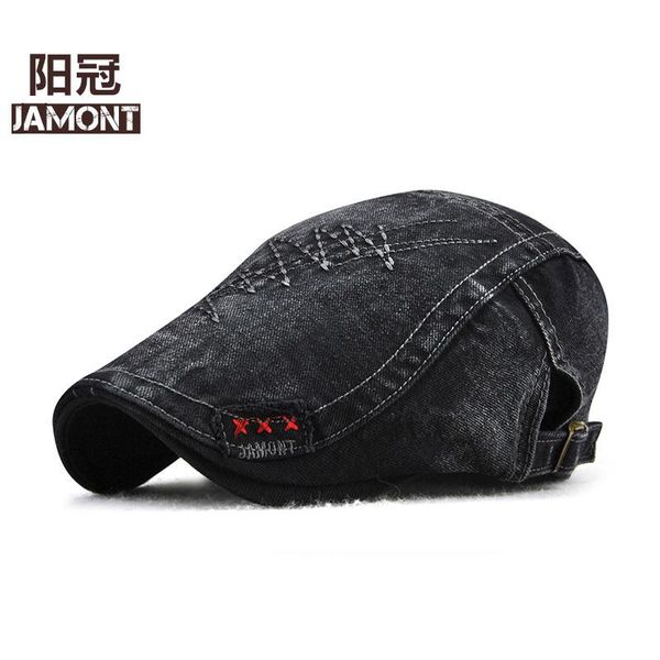 berets original jamont brand leather beret men women ivy flat cap summer boina sboy style cabbie gatsby casual solid color hat, Blue;gray
berets original jamont brand leather beret men women ivy flat cap summer boina sboy style cabbie gatsby casual solid color hat, Blue;gray