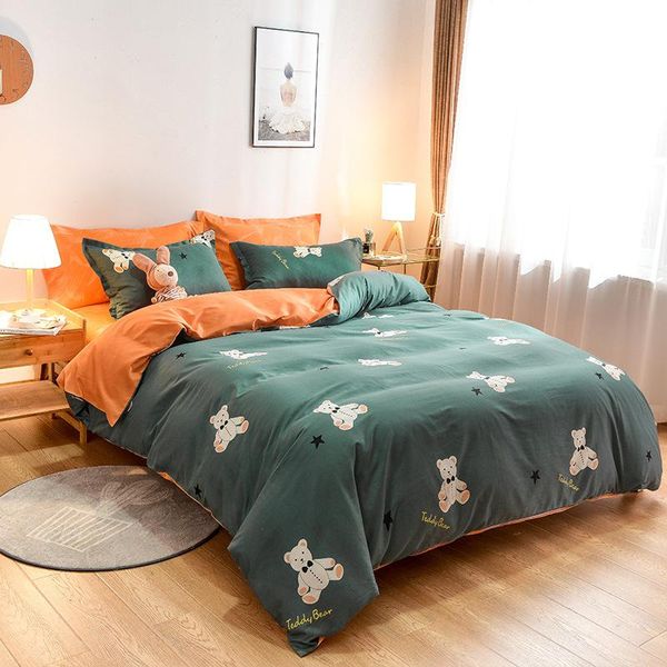 bedding sets green set kids twin size flat sheets comforter duvet cover home textile for double single bed
bedding sets green set kids twin size flat sheets comforter duvet cover home textile for double single bed
