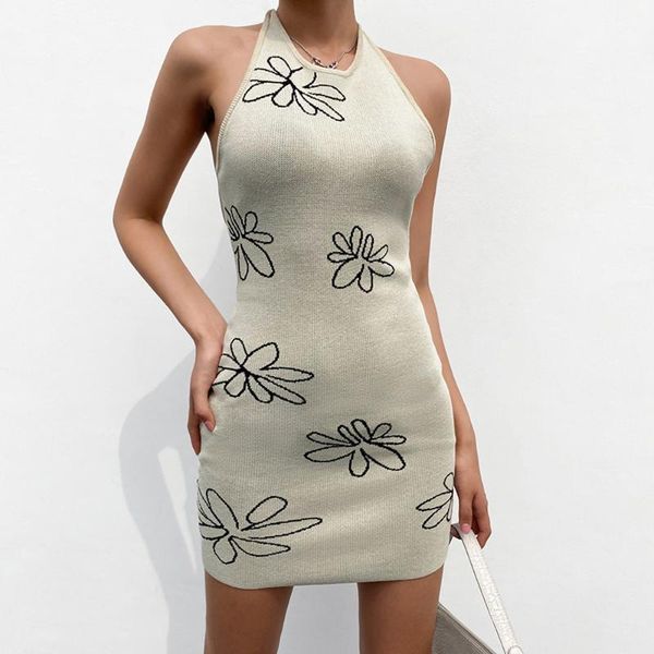 casual dresses vintage y2k knitted bodycon women floral print summer party backless mini dress skinny harajuku outfits cuteandpsycho, Black;gray
casual dresses vintage y2k knitted bodycon women floral print summer party backless mini dress skinny harajuku outfits cuteandpsycho, Black;gray