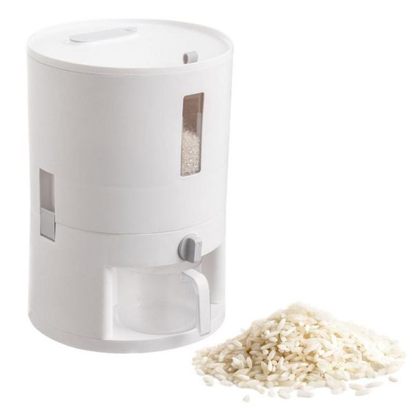 storage bottles & jars household metering rice bucket insect-proof moisture-proof sealed box cylinder 6kg
storage bottles & jars household metering rice bucket insect-proof moisture-proof sealed box cylinder 6kg
