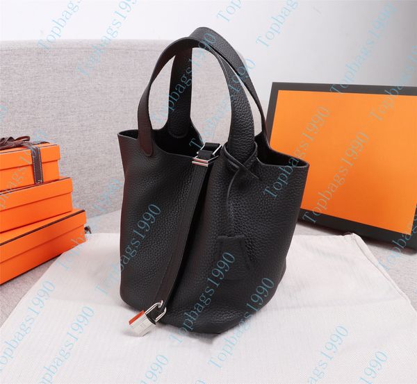 size 18cm 22m mini bucket bag women totes shoulder bag genuine leather fashion bags all colors silver gold hardware
size 18cm 22m mini bucket bag women totes shoulder bag genuine leather fashion bags all colors silver gold hardware