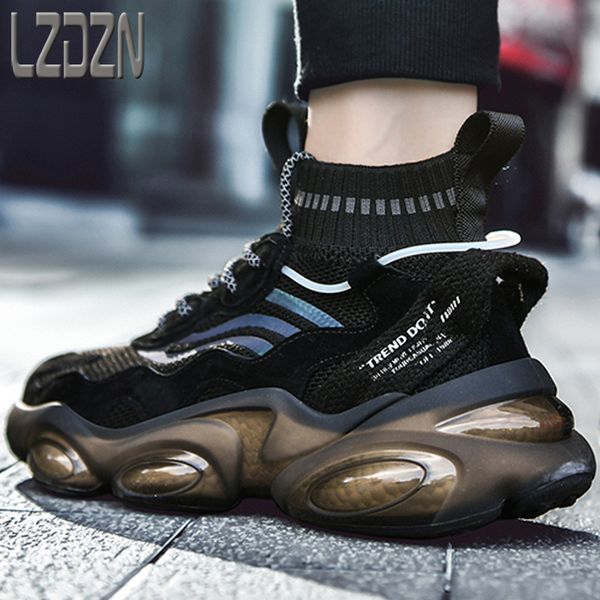 trendy shoes men's shoes sports daddy high waist high basketball autumn shoes men's full sole air cushion all black increase 
trendy shoes men's shoes sports daddy high waist high basketball autumn shoes men's full sole air cushion all black increase
