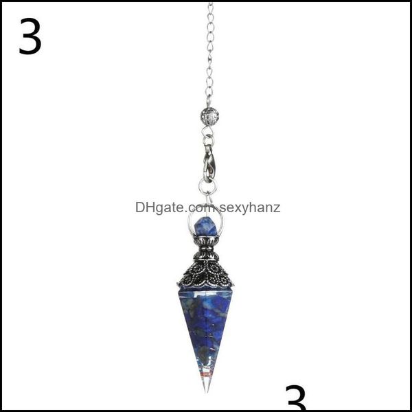 & pendants jewelry pendant necklaces reiki scrying wia dowsing pendum neckalce divination chakra crystal gemstone drop delivery 2021 60wlt, Silver
& pendants jewelry pendant necklaces reiki scrying wia dowsing pendum neckalce divination chakra crystal gemstone drop delivery 2021 60wlt, Silver