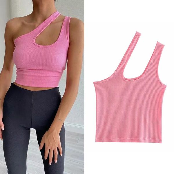 women's tanks & camis clothing fashion summer solid color casual vest off shoulder sleeveless slim fit tank asymmetrical top, White
women's tanks & camis clothing fashion summer solid color casual vest off shoulder sleeveless slim fit tank asymmetrical top, White