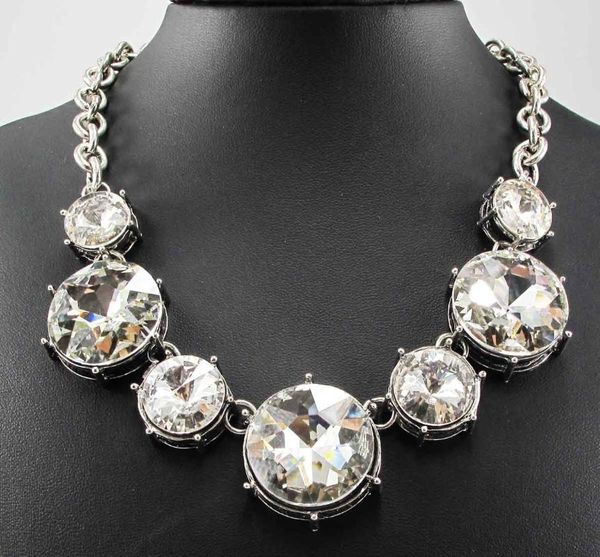 chokers yayi jewelry fashion 6pcs big white gray multi-color glass chain pendant elegant party birthday gift necklaces for woman, Golden;silver
chokers yayi jewelry fashion 6pcs big white gray multi-color glass chain pendant elegant party birthday gift necklaces for woman, Golden;silver