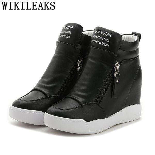 wedges sneakers for women increase within women casual shoes platform sneakers women elevator shoes zapatillas vulcanized shoes, Black
wedges sneakers for women increase within women casual shoes platform sneakers women elevator shoes zapatillas vulcanized shoes, Black