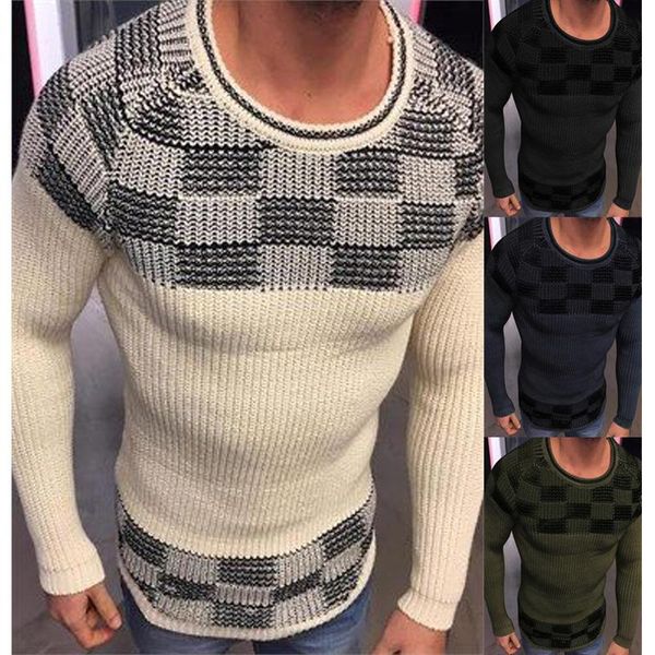 men's sweaters vintage block patchwork slim fit sweater autumn winter casual long sleeve o-neck knitted jumper men fashion, White;black
men's sweaters vintage block patchwork slim fit sweater autumn winter casual long sleeve o-neck knitted jumper men fashion, White;black