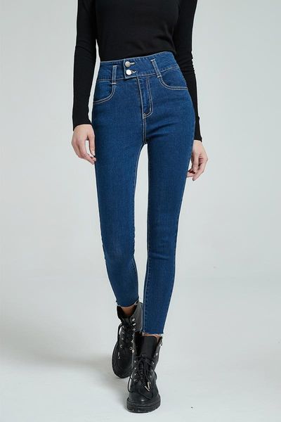 2021 spring and autumn new jeans women's leggings children's new stretch slim high waisted pants, Blue
2021 spring and autumn new jeans women's leggings children's new stretch slim high waisted pants, Blue