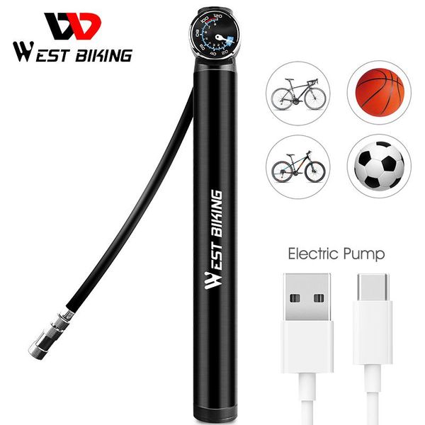 bike pumps smart electric bicycle pump 12.8v 120psi with hose pressure gauge usb rechargeable mtb road tire air cycling inflator
bike pumps smart electric bicycle pump 12.8v 120psi with hose pressure gauge usb rechargeable mtb road tire air cycling inflator