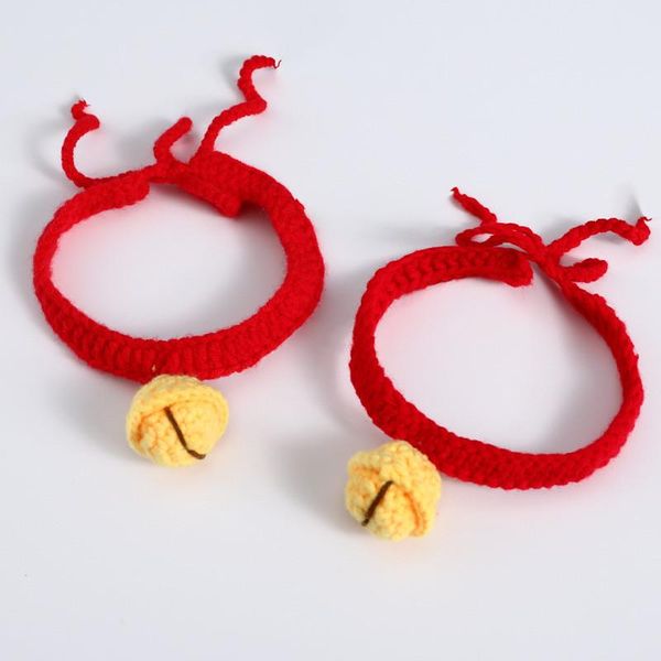 jingle cat collar pet supplies silent bell adjustable buckle collar accessories small dog hand-woven knitted bib
jingle cat collar pet supplies silent bell adjustable buckle collar accessories small dog hand-woven knitted bib